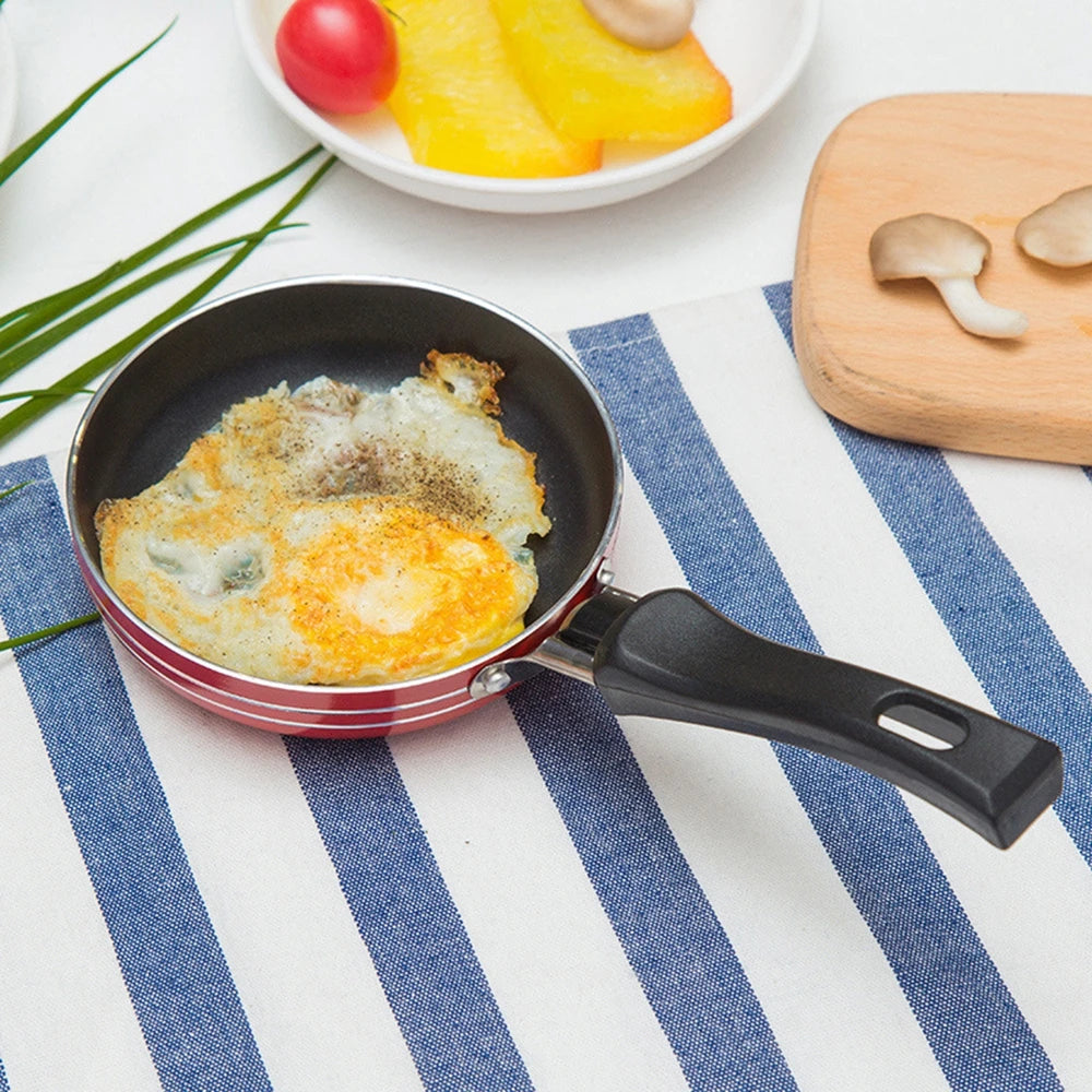 Portable Mini Non-stick Cookware Skillet Frying Pan Griddle Pan Saucepan