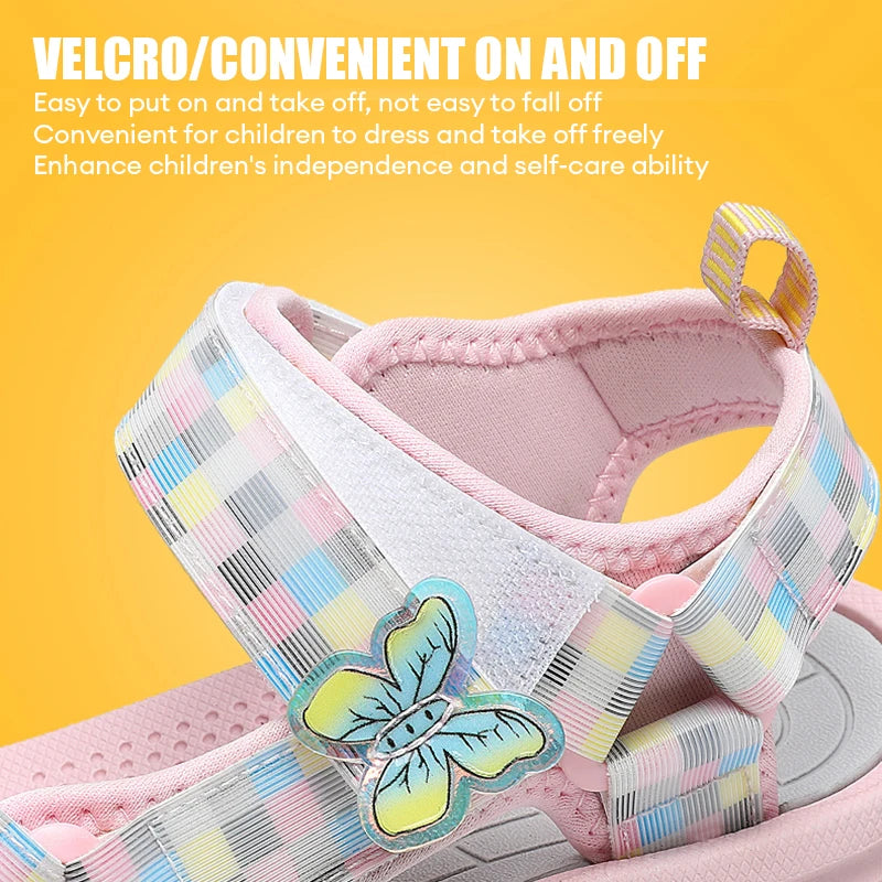 Kids Girl Sandals Shoes Summer Wear Cool Fashionable Girls' Sandals Soft Comfortable