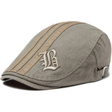 Cotton Beret Caps for Men Lightweight Summer Casual Caps Comfort Beret for Outdoor Fishing Camping