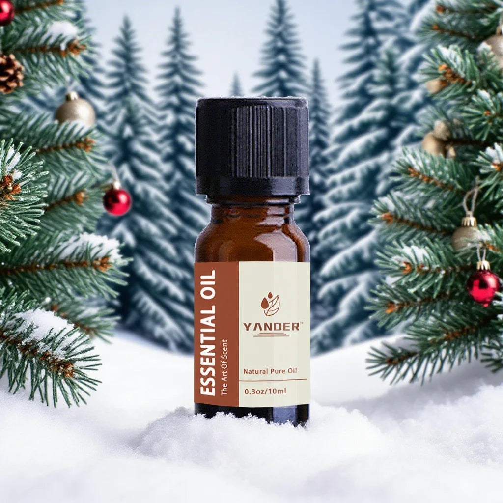 Yander 10ml Pumpkin Hazelnut Gingerbread Cinnamon Christmas Essential Oil Spicy Gourmand Candle Oil for Scented Candle Making