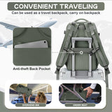 Men's Travel Backpack 40x20x30 Ryanair Short Distance Hand Luggage Business Waterproof Backpack Carry-ons Laptop Bag College Bag
