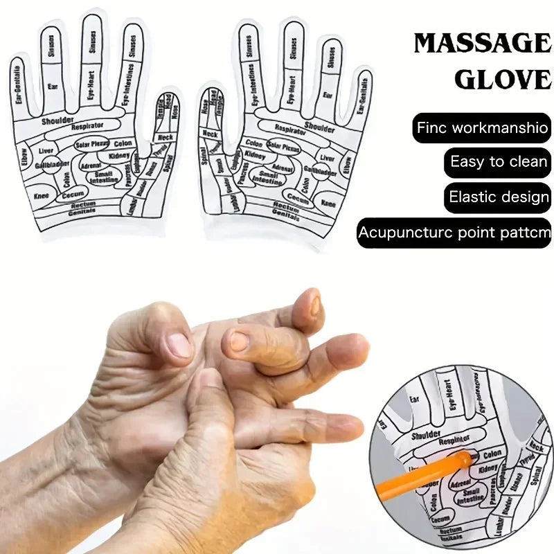 Foot Massage Acupressure Socks & Gloves Physiotherapy Massage Relieve Tired Feet Reflexology Socks Foot Point Socks Health Care