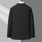 Blazer Masculino Men's Fashion Business Trend British Style Gentleman Slim Professional Formal Dress Wedding Men's Summer Suit