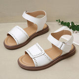 Girls sandals new summer medium and large children princess shoes soft sole shoes