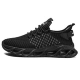 YRZL Men's Lightweight Mesh Running Shoes Casual Sneakers Summer Comfortable Athletic Jogging Running Shoes for Men