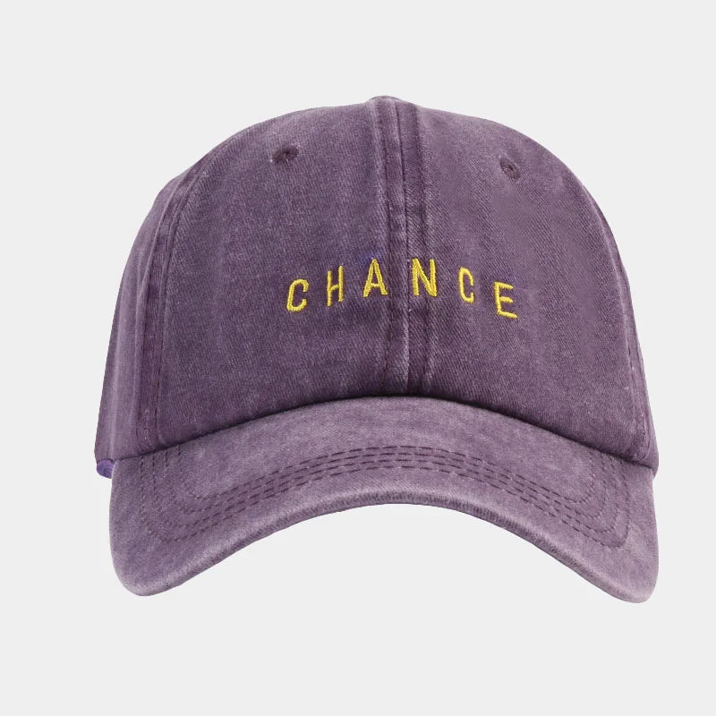Retro Washed Cotton Baseball Cap For Men Women Fashion Letters Embroidery Snapback Hip Hop Caps Unisex