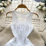 Women lace T Shirt Sheer asymmetrical Tops Female Shirring Tees Y2k Tops Crop Top Summer  women clothing