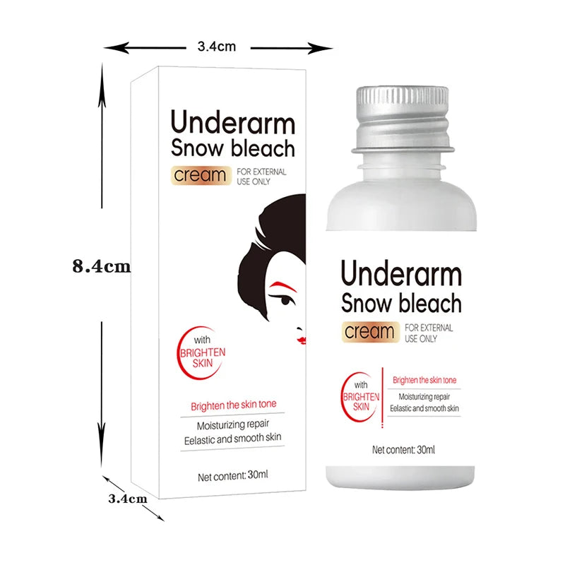 Private Parts Underarm Whitening Cream Bleaching Serum Whiten Butt Knee Brighten Inner Thigh Intimate Parts Dark Remove Melanin