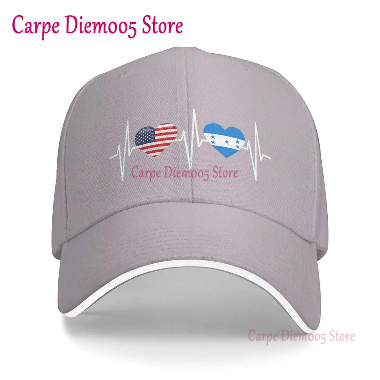 Honduras Flag Unisex Hats Fashion Adjustable Baseball Cap for Men Women