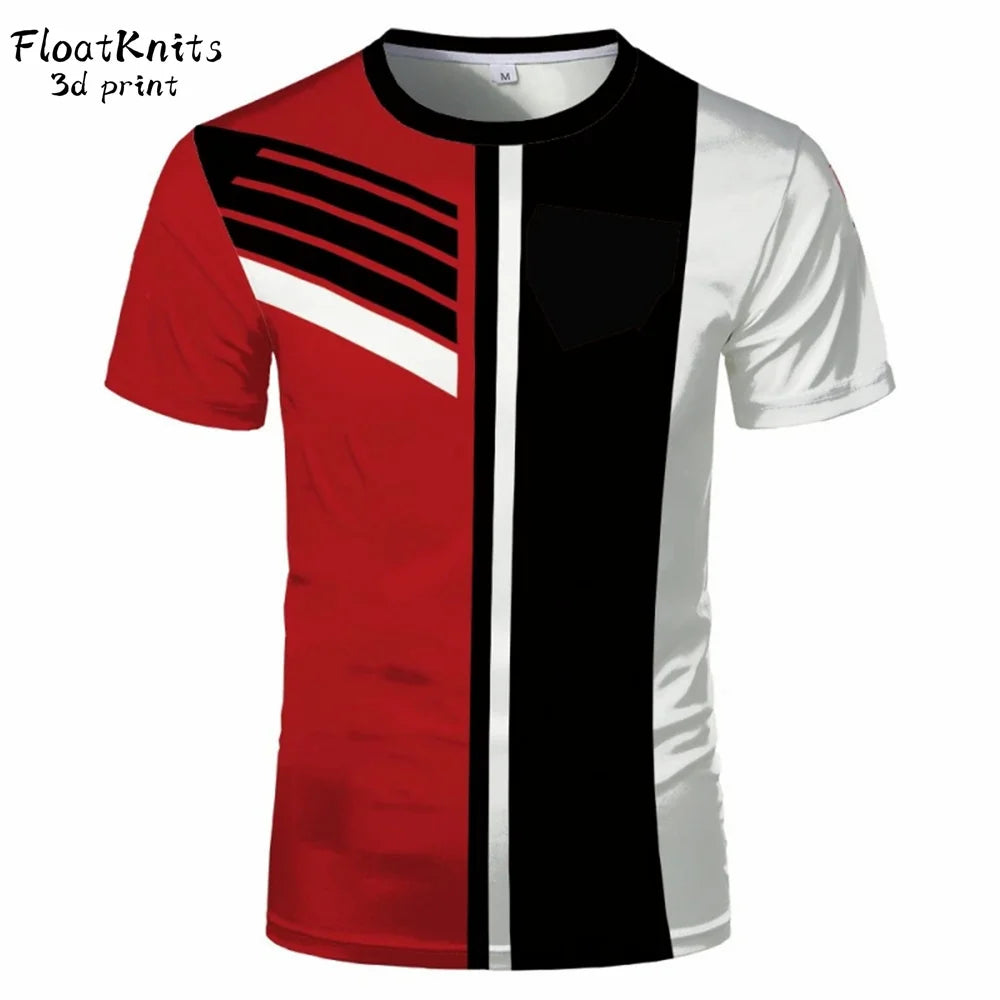 Fashion T-Shirts for Men Summer Men's Clothes O-Neck Man Short Sleeve T-Shirt Simple Quick-Drying Men's Clothing Graphic T Shirt