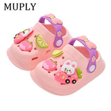 Cute Cartoon Children Slippers Breathable and Anti-slip EVA Soft Bottom for Boys and Girls Slippers Kids Shoes
