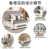 Sofa Bed Folding Dual-purpose 2024 New Single Bed Living Room Multi-functional Modern Simple Small Apartment Retractable Bed