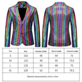 Sequins Blazers Shiny Sequins Suit Jacket Halloween Outfits Two Button Blazer Tuxedo Disco Glitter Party Blazer For Men Dinner