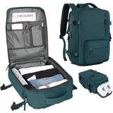 Customizable Travel Laptop Backpack, Business Anti Theft Durable Carry On Backpack with USB Port, Water Resistant College Bag