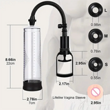 Vacuum pump for automatic penis, 4 suction modes, Vacuum sex toys for male masturbation, penis extender, vacuum pump enlargement