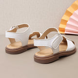 Girls sandals new summer medium and large children princess shoes soft sole shoes