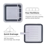 A36T-Tableware Storage Organizer Tableware Storage Organizer With Drying Shelf,Home Essential