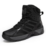 Fashion Men's Boots Comfortable High-top Boots Outdoor Non-slip Hiking Boots Lightweight Men Desert Boots Motorcycle Boots