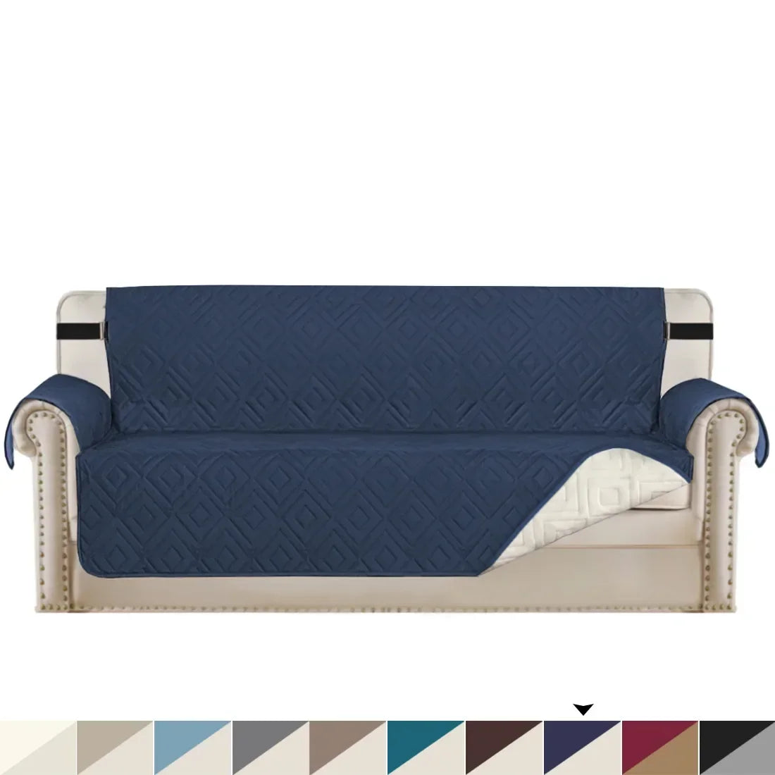 Anti Slip and Waterproof Sofa Cover 1/2/3/4 Seater Non Slip Covers Four Seasons Universal Sofa Dust Cover for Living Room Home