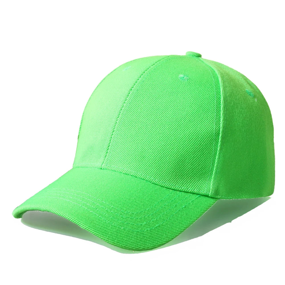Classic Plain Baseball Cap for Men and Women, multi colors available