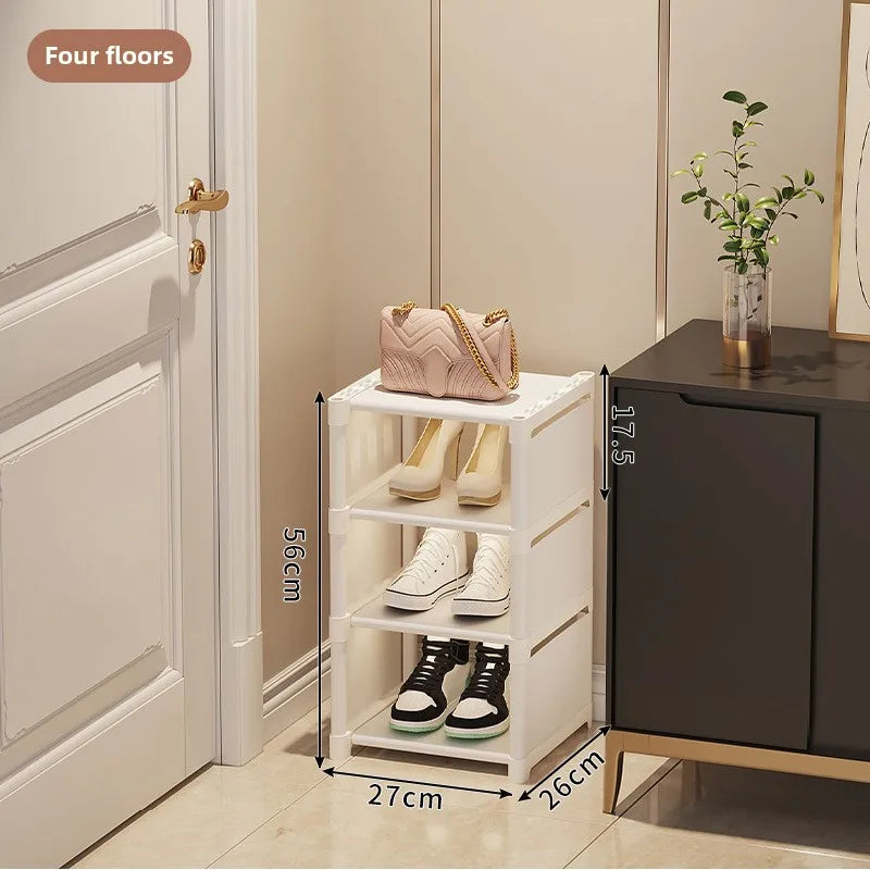 Shoe rack  Household simple door entry Indoor dormitory rental Space-saving small  shoe cabinet