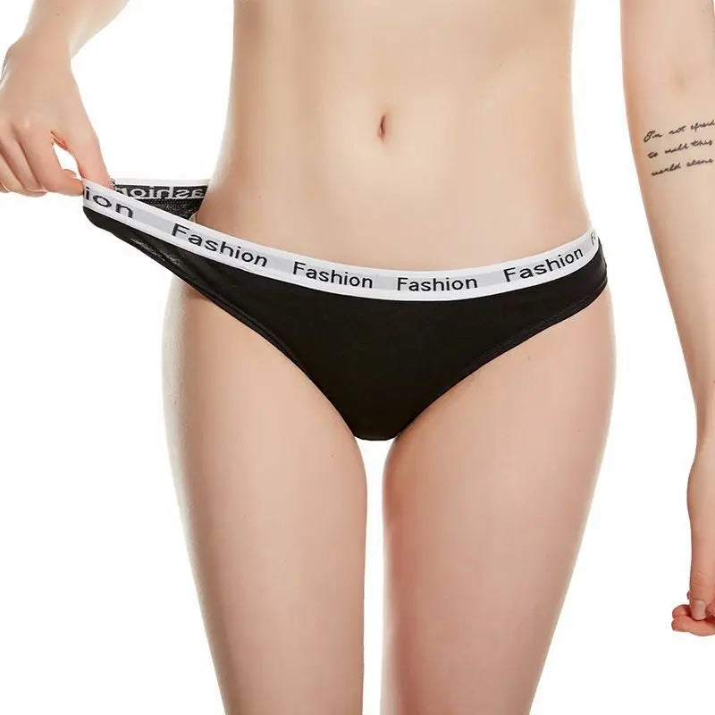 Panties for women cotton underwear women's underpants ladies sexy lingerie female causal briefs letters print panty intimates