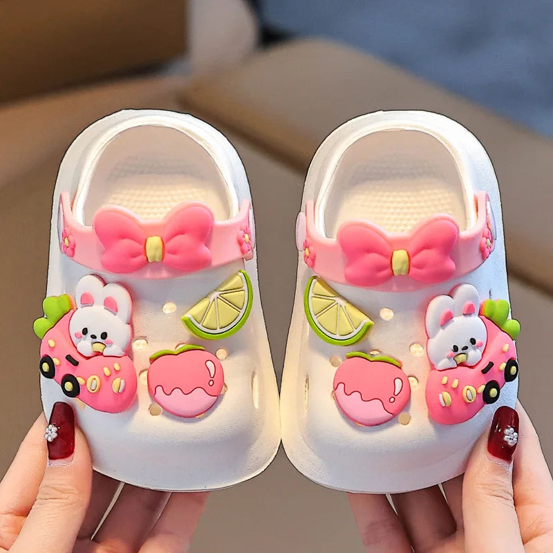 Cute Cartoon Children Slippers Breathable and Anti-slip EVA Soft Bottom for Boys and Girls Slippers Kids Shoes