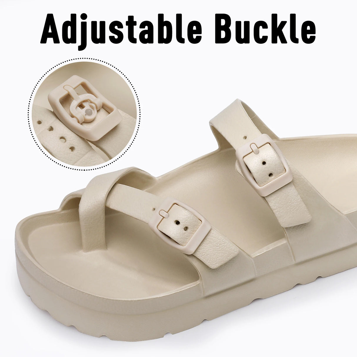 KIDMI New Fashion Women Sandals Comfortable Women's Slippers High Quality EVA Women Flip-flops Nonslip Soft Integrated Slippers