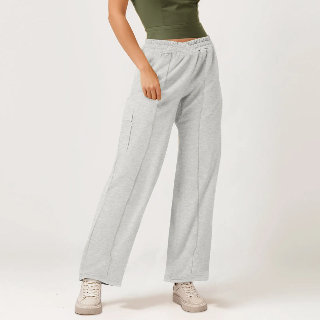 Women's Workwear Sweatpants Casual Loose Fleece High Waist Jogger Pants Ladies Sweatpants Casual Pants Yoga Pants Homewear