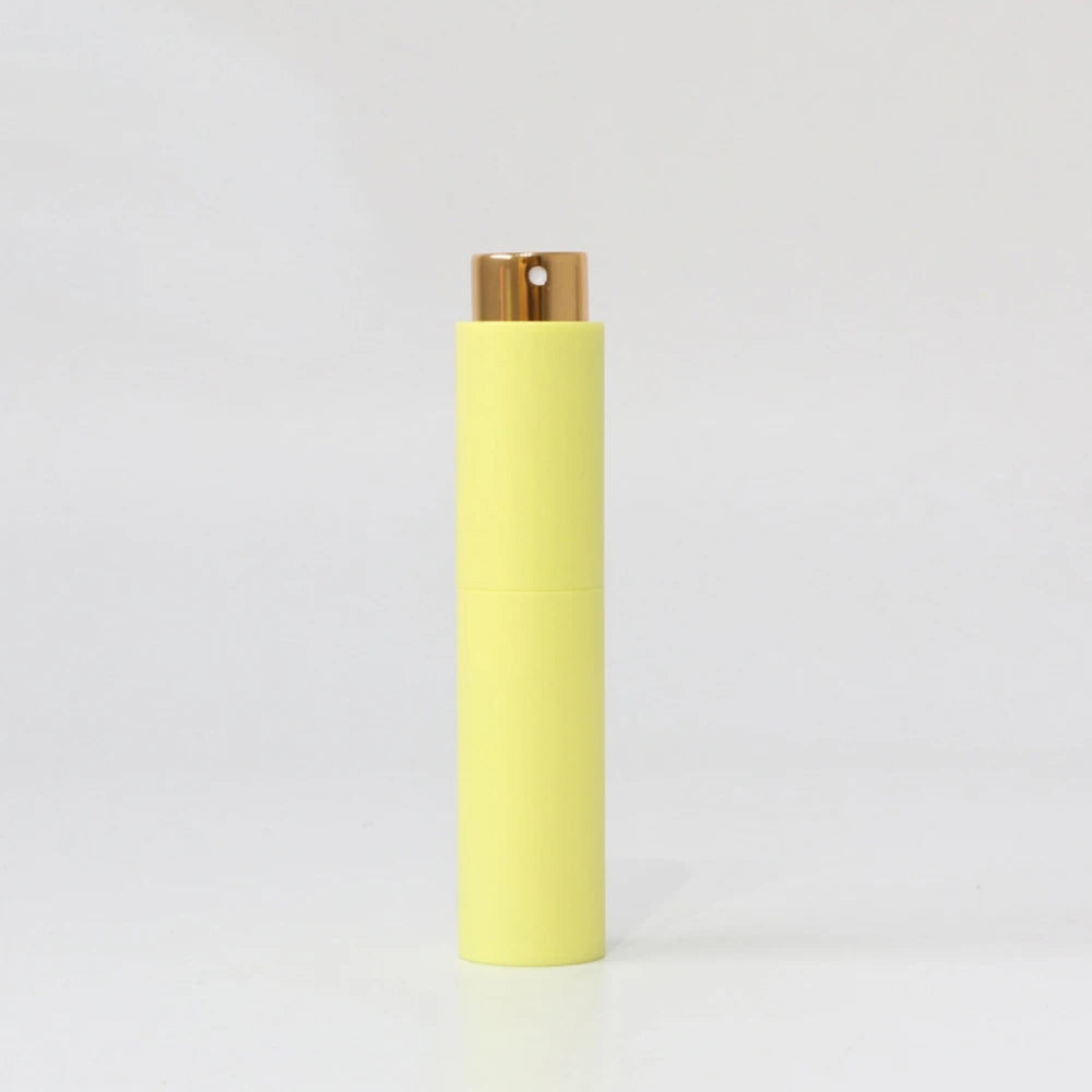 10ml Perfume Bottling Atomizer Frosted Liquid Container Macaron Rotary Oral Spray Bottle Portable Empty Bottle