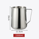 Stainless Steel Milk Frothing Pitcher Espresso Steam Coffee Barista Craft Latte Cappuccino Milk Cream Cup Frothing Jug Pitcher