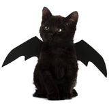 Creative Halloween Cute Pet Clothes Black Bat Wings Harness Costume Halloween Cosplay Cat Dog Halloween Party For Pet Supplies
