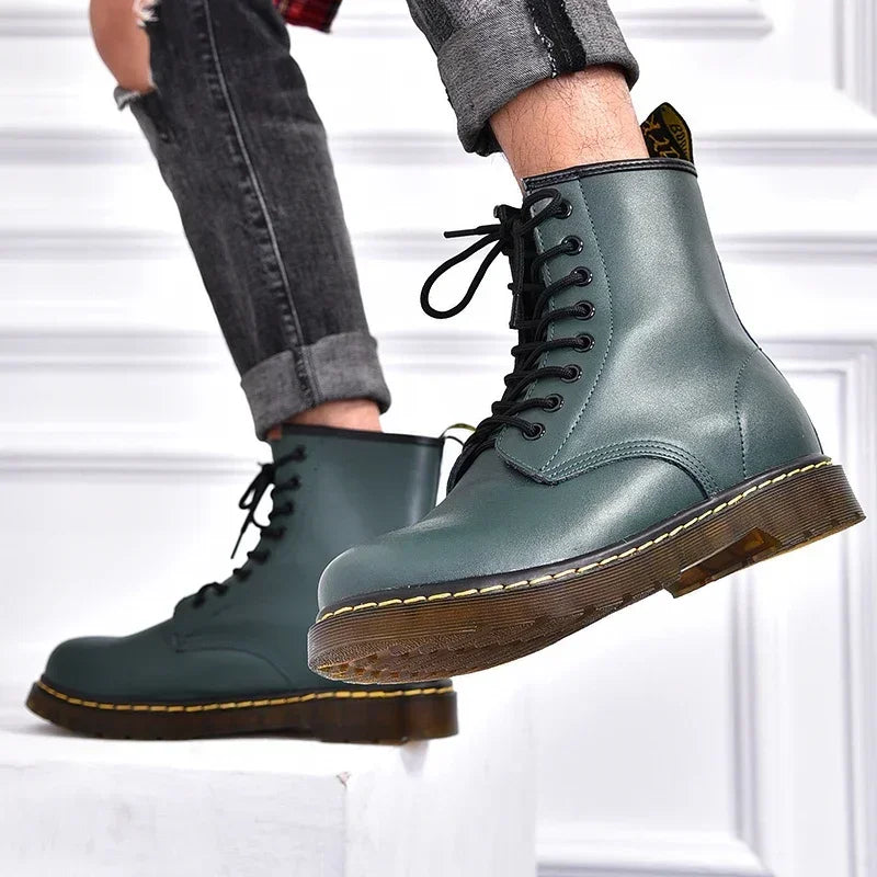 Winter Men Boots Outdoor Leather Ankle Boots Lightweight Couple Casual Boots Designer Women Work Boots Classic Handmade Boots