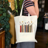 Albums As Books Canvas Tote Bag Trendy Aesthetic For Book Lovers Canvas Tote Bag Aesthetic Folk Music Canvas Tote Bag TS merch