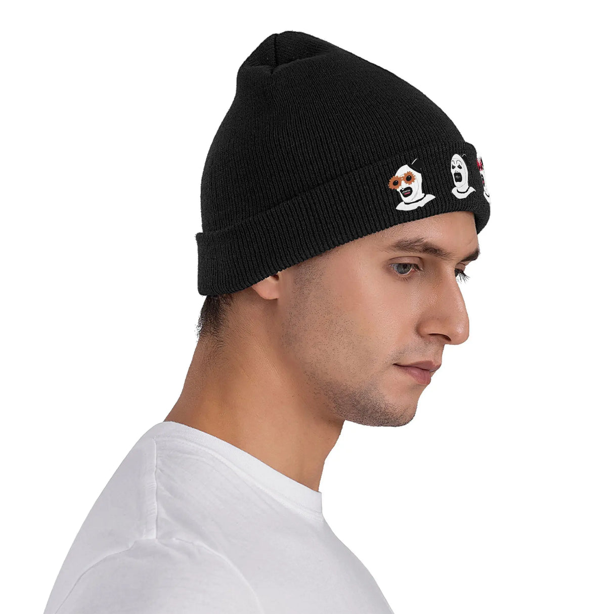 Terrifier Knit Hat Beanies Winter Hats Warm Unisex  Fashion  Cap for Men Women Gifts