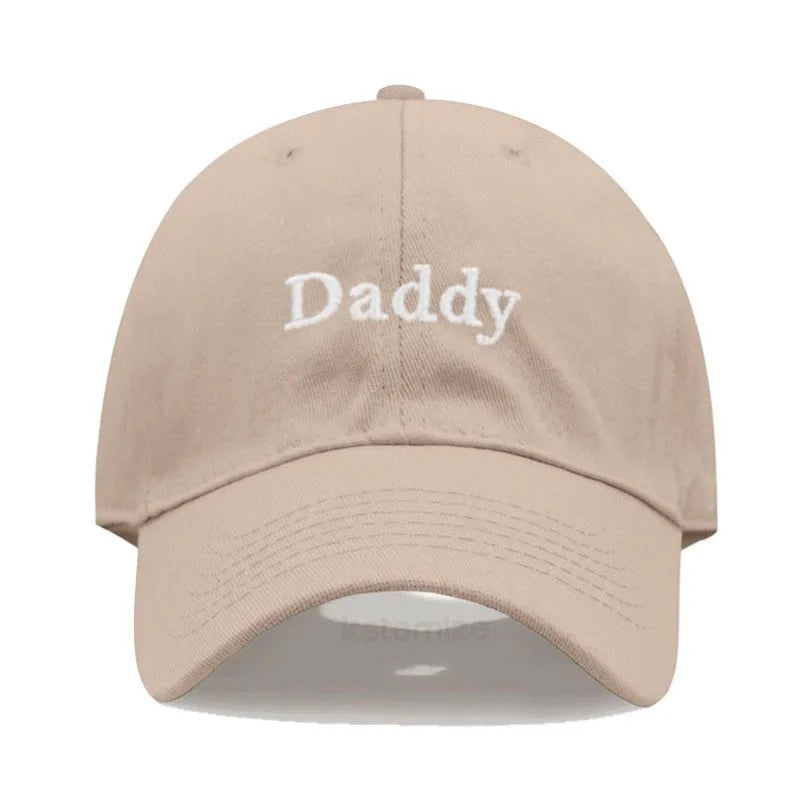 Daddy & Mommy Baseball Cap for Men & Women Unisex Soft Washed Cotton Embroidery Baseball Hats For Father's Mother's Day gifts
