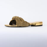 Rhinestone Sandals Black Heels for Women Luxury Shoes 2024 Designer Sandals Wedding Evening Dress Stripper Heels