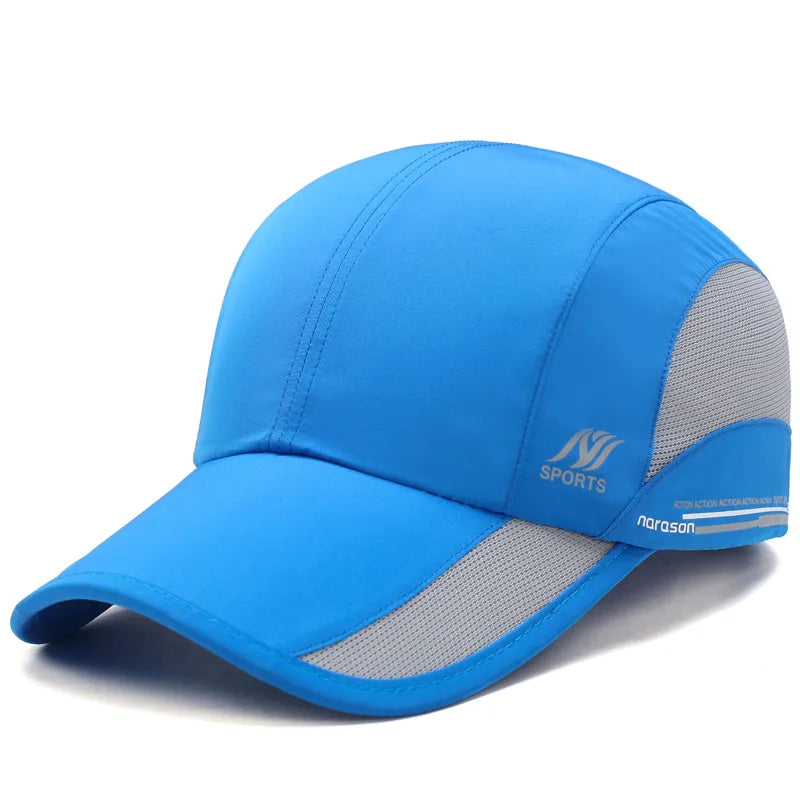 Quick Dry Mesh Baseball Cap for Men - Waterproof and Breathable - Perfect for Outdoor Sports and Gifts