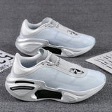 New Men's Running Shoes Breathable Soft Flat Outdoor Sports Cushioning Running Shoes Mesh Comfortable Casual Sneakers for Men