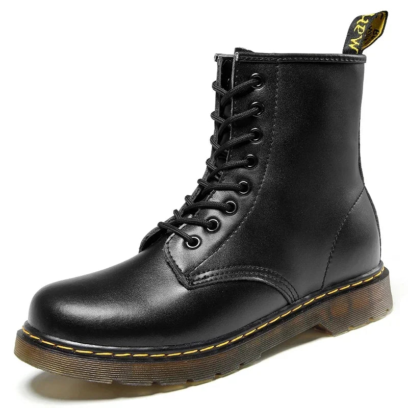 Winter Men Boots Outdoor Leather Ankle Boots Lightweight Couple Casual Boots Designer Women Work Boots Classic Handmade Boots