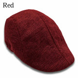 Men Berets Cap British Style 2025 New Autumn Summer Linen Hats Fashion Flat Caps Classic Vintage Gatsby Cabbie Cap Chapeau Homme
