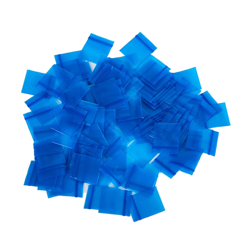 100 Pcs Plastic Packaging Bags Ziplock Pill Packaging Pouches New Mini Zip Lock Bags Zipper Bag Ziplock Bag