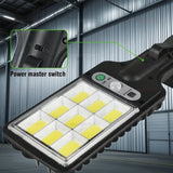 Solar Street Lights Outdoor Fully Automatic LED Sensing Waterproof Garden Yard Emergency Lighting for Rural Courtyards Driveways