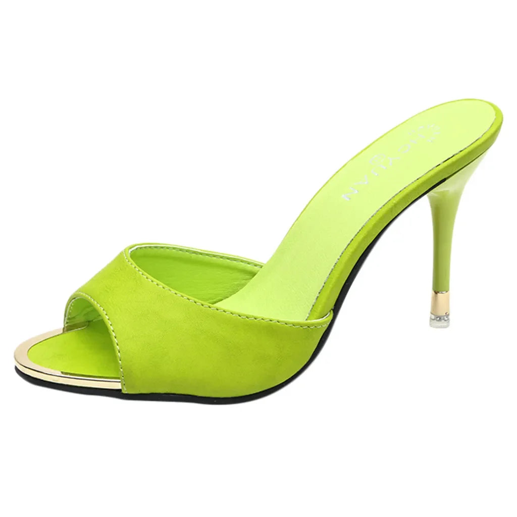 Women Sandals Summer Shoes Party High Heel Stiletto Open Toe Sandals flat casual summer sandals women sandals high heels56hot