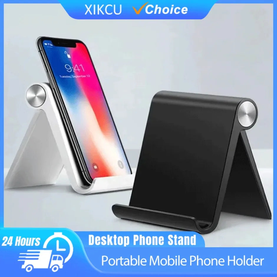 Portable Mobile Holder Mount Phone Holder Stand Desk Cell Phone Holder Stand  Mobile Smartphone Support Tablet Stand for iPhone