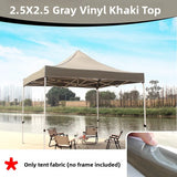 Thiened Four-Legged Umbrella Tent Top Cloth 3x3 Outdoor Sunade Waterproof Sun Protection Large Umbrella Canvas Stall