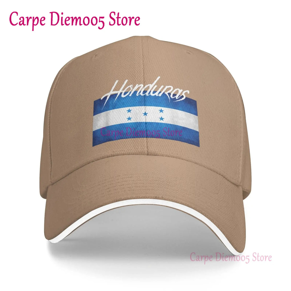 Honduras Flag Unisex Hats Fashion Adjustable Baseball Cap for Men Women