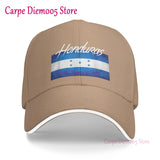 Honduras Flag Unisex Hats Fashion Adjustable Baseball Cap for Men Women