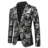 Blazers Masculino Homme Slim Fit for Men, 2025 Stylish Casual Solid Blazer, Business Wedding Party Outwear Coat Suit Top Regular