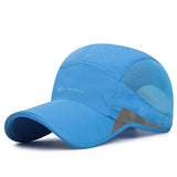 Quick-Dry Breathable Sun Protection Hat - Lightweight Outdoor Fishing & Baseball Cap  for Men & Women